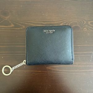 Black kate spade wallet